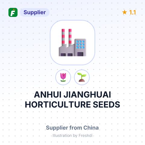ANHUI JIANGHUAI HORTICULTURE SEEDS – summary card, no photo uploaded yet