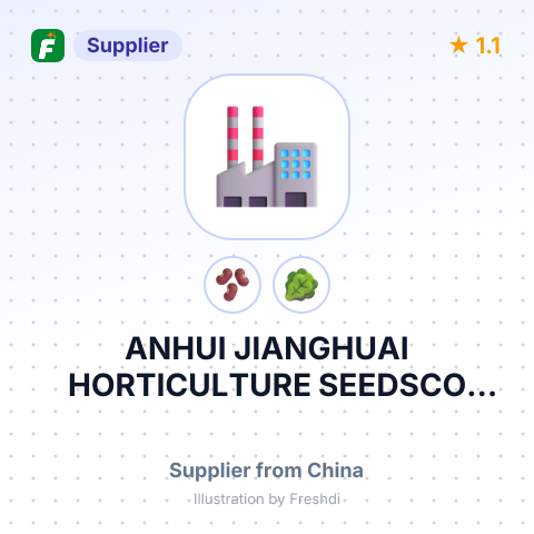 ANHUI JIANGHUAI HORTICULTURE SEEDSCO LTD. – summary card, no photo uploaded yet