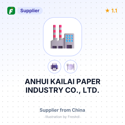 ANHUI KAILAI PAPER INDUSTRY CO., LTD. – summary card, no photo uploaded yet