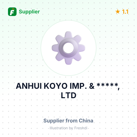 ANHUI KOYO IMP. & *****, LTD – summary card, no photo uploaded yet