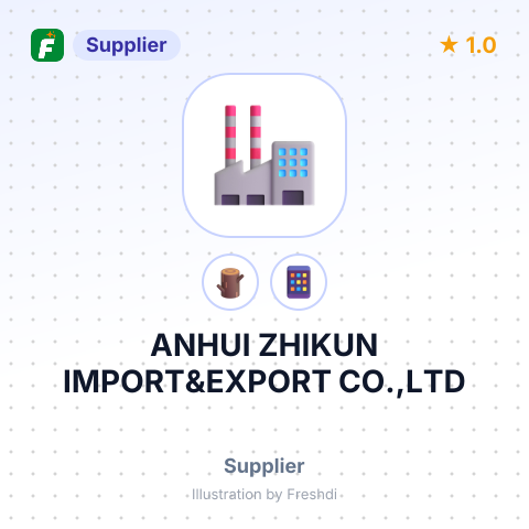 ANHUI ZHIKUN IMPORT&EXPORT CO.,LTD – summary card, no photo uploaded yet