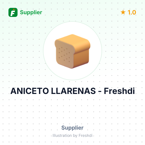 ANICETO LLARENAS – summary card, no photo uploaded yet