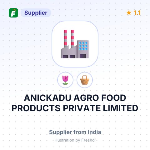 ANICKADU AGRO FOOD PRODUCTS PRIVATE LIMITED – summary card, no photo uploaded yet