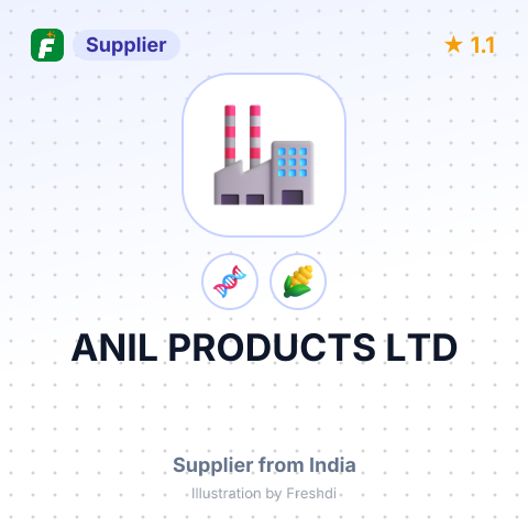 ANIL PRODUCTS LTD – summary card, no photo uploaded yet