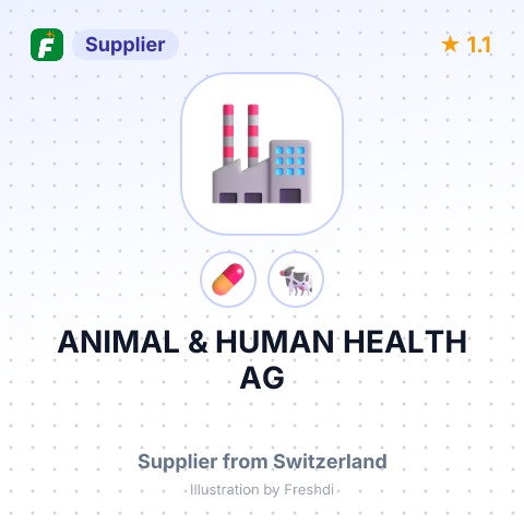 ANIMAL & HUMAN HEALTH AG – summary card, no photo uploaded yet