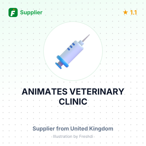 ANIMATES VETERINARY CLINIC – summary card, no photo uploaded yet