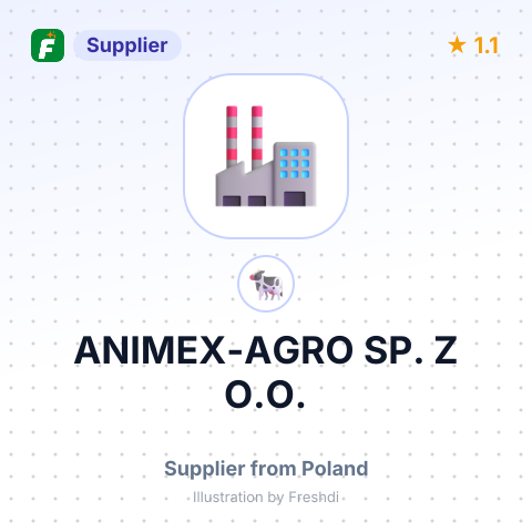 ANIMEX-AGRO SP. Z O.O. – summary card, no photo uploaded yet