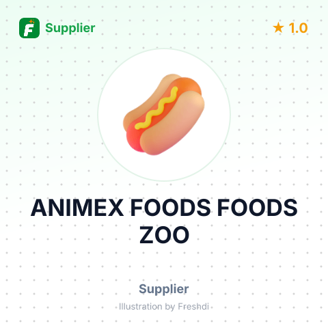 ANIMEX FOODS FOODS ZOO – summary card, no photo uploaded yet
