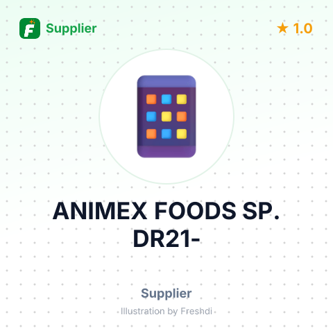 ANIMEX FOODS SP. DR21- – summary card, no photo uploaded yet
