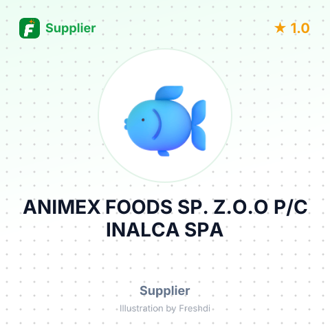 ANIMEX FOODS SP. Z.O.O P/C INALCA SPA – summary card, no photo uploaded yet