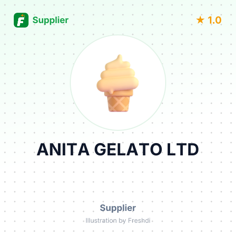 ANITA GELATO LTD – summary card, no photo uploaded yet