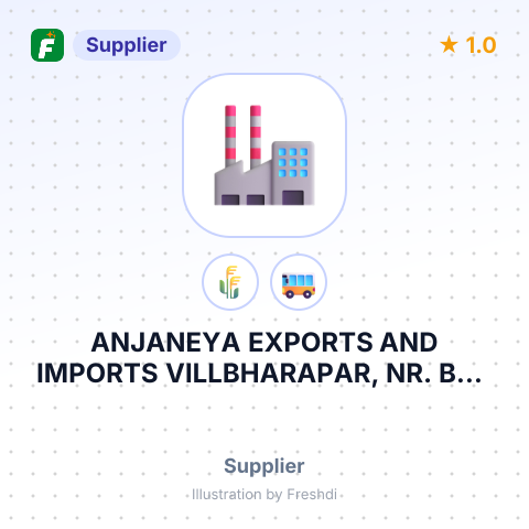 ANJANEYA EXPORTS AND IMPORTS VILLBHARAPAR, NR. BUS STATION POST DURGAPURTAL MANDVI KUTCH – summary card, no photo uploaded yet