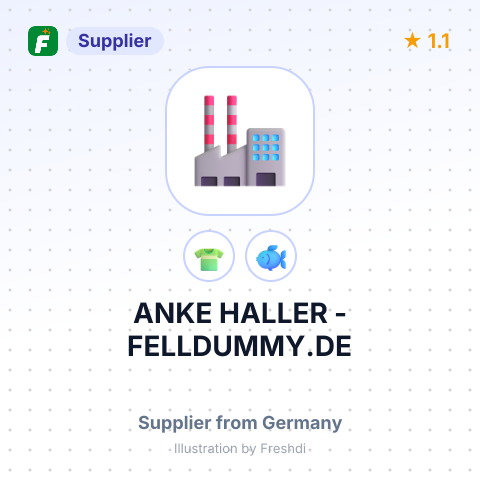 ANKE HALLER - FELLDUMMY.DE – summary card, no photo uploaded yet