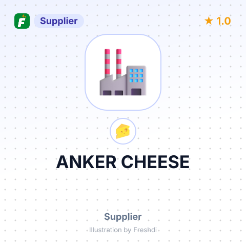 ANKER CHEESE – summary card, no photo uploaded yet