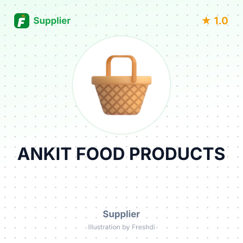 ANKIT FOOD PRODUCTS – summary card, no photo uploaded yet