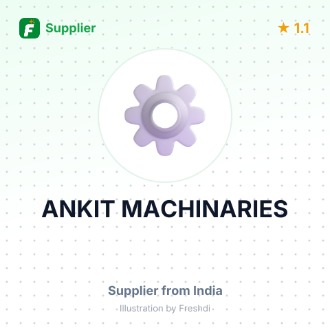 ANKIT MACHINARIES – summary card, no photo uploaded yet