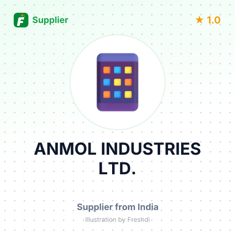 ANMOL INDUSTRIES LTD. – summary card, no photo uploaded yet