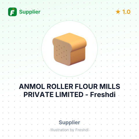 ANMOL ROLLER FLOUR MILLS PRIVATE LIMITED – summary card, no photo uploaded yet