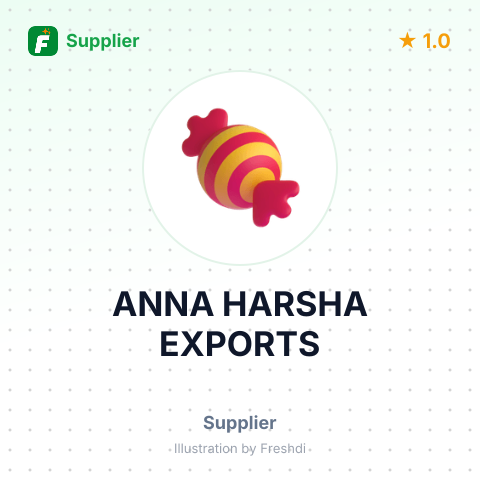 ANNA HARSHA EXPORTS – summary card, no photo uploaded yet