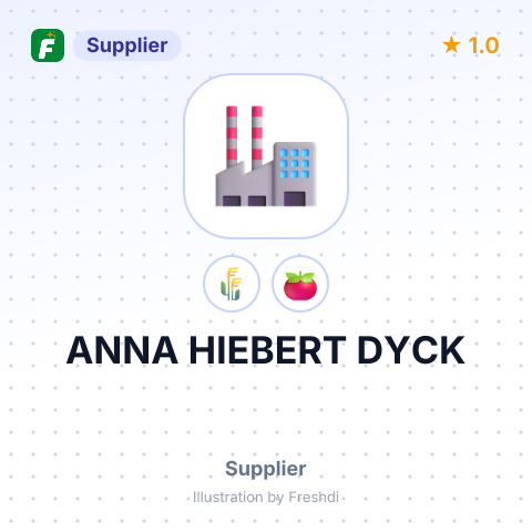 ANNA HIEBERT DYCK – summary card, no photo uploaded yet