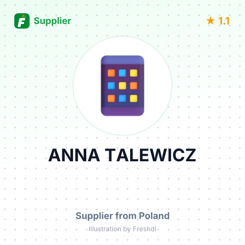 ANNA TALEWICZ – summary card, no photo uploaded yet