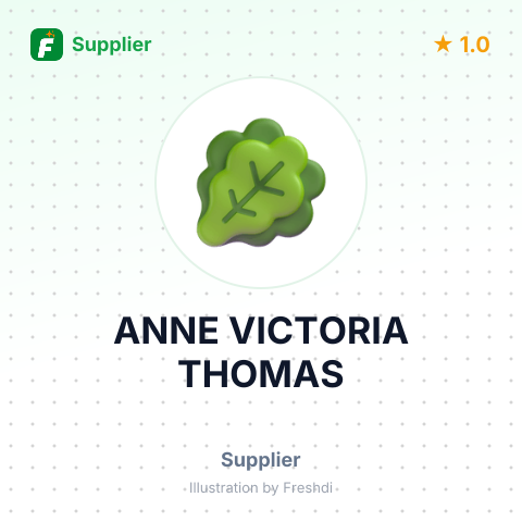 ANNE VICTORIA THOMAS – summary card, no photo uploaded yet