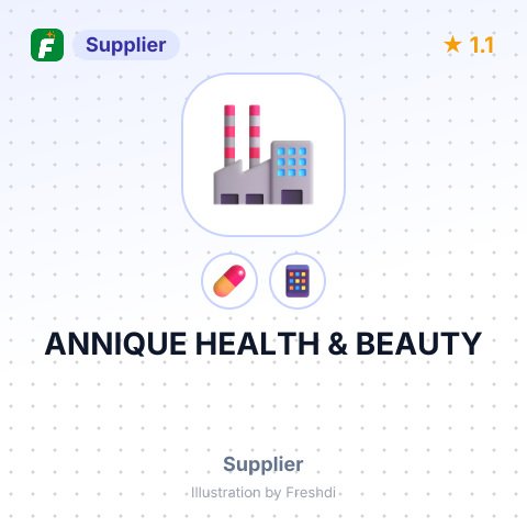 ANNIQUE HEALTH & BEAUTY – summary card, no photo uploaded yet