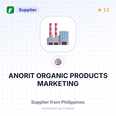 ANORIT ORGANIC PRODUCTS MARKETING – summary card, no photo uploaded yet