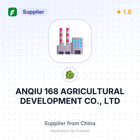 ANQIU 168 AGRICULTURAL DEVELOPMENT CO., LTD – summary card, no photo uploaded yet