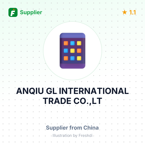 ANQIU GL INTERNATIONAL TRADE CO.,LT – summary card, no photo uploaded yet