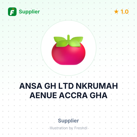 ANSA GH LTD NKRUMAH AENUE ACCRA GHA – summary card, no photo uploaded yet
