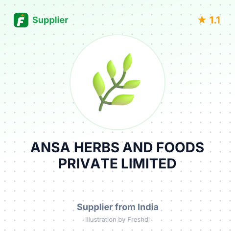 ANSA HERBS AND FOODS PRIVATE LIMITED – summary card, no photo uploaded yet