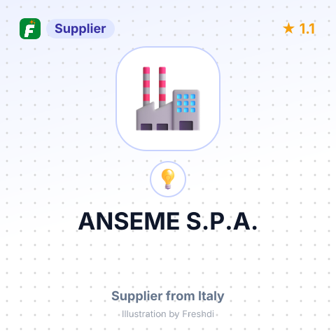 ANSEME S.P.A. – summary card, no photo uploaded yet
