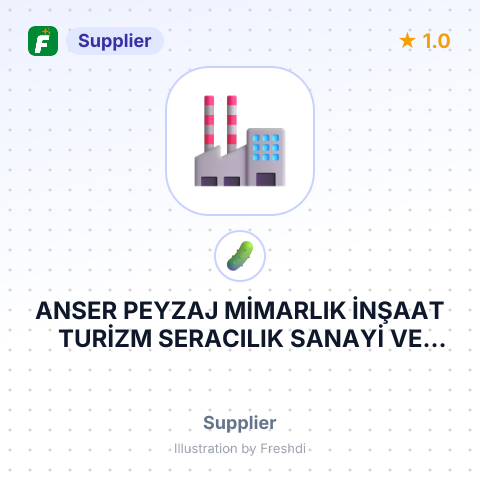 ANSER PEYZAJ MİMARLIK İNŞAAT TURİZM SERACILIK SANAYİ VE TİCARET LİMİTED ŞİRKETİ – summary card, no photo uploaded yet