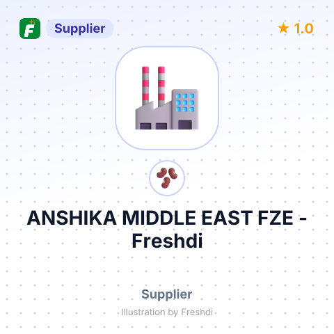 ANSHIKA MIDDLE EAST FZE – summary card, no photo uploaded yet