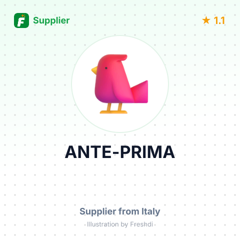 ANTE-PRIMA – summary card, no photo uploaded yet