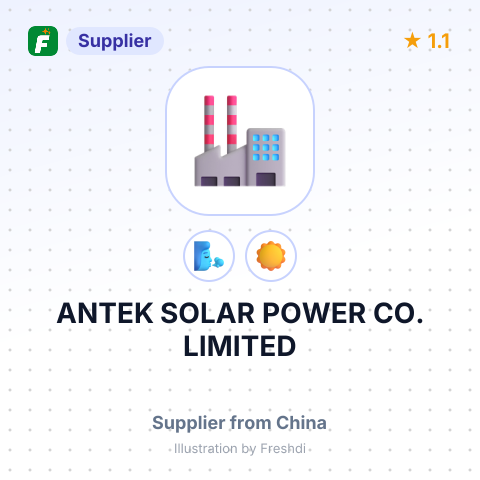 ANTEK SOLAR POWER CO. LIMITED – summary card, no photo uploaded yet