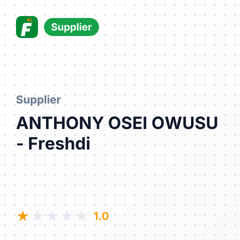 ANTHONY OSEI OWUSU – summary card, no photo uploaded yet
