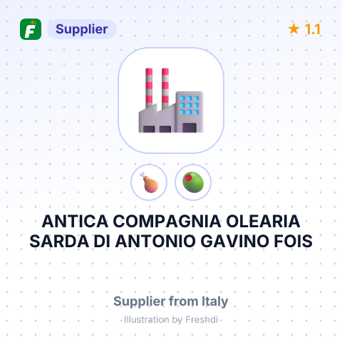 ANTICA COMPAGNIA OLEARIA SARDA DI ANTONIO GAVINO FOIS – summary card, no photo uploaded yet