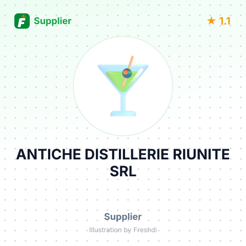 ANTICHE DISTILLERIE RIUNITE SRL – summary card, no photo uploaded yet