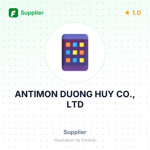 ANTIMON DUONG HUY CO., LTD – summary card, no photo uploaded yet