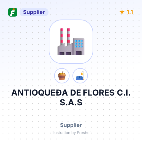 ANTIOQUEÐA DE FLORES C.I. S.A.S – summary card, no photo uploaded yet