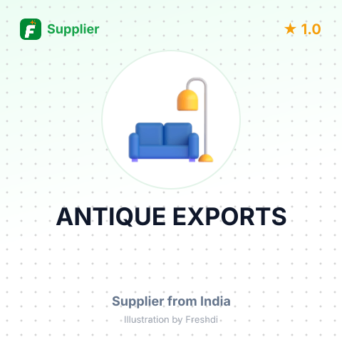 ANTIQUE EXPORTS – summary card, no photo uploaded yet