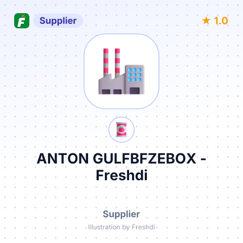 ANTON GULFBFZEBOX – summary card, no photo uploaded yet
