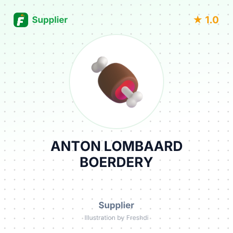 ANTON LOMBAARD BOERDERY – summary card, no photo uploaded yet