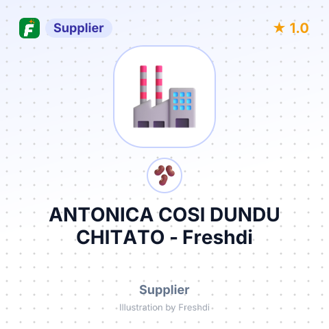 ANTONICA COSI DUNDU CHITATO – summary card, no photo uploaded yet