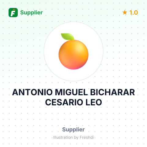 ANTONIO MIGUEL BICHARAR CESARIO LEO – summary card, no photo uploaded yet