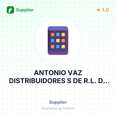 ANTONIO VAZ DISTRIBUIDORES S DE R.L. DE C.V – summary card, no photo uploaded yet