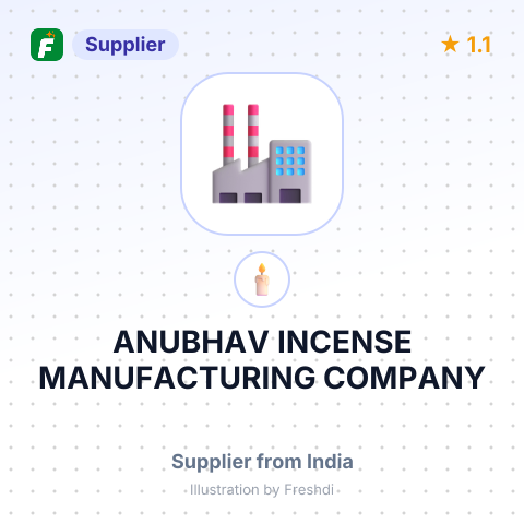 ANUBHAV INCENSE MANUFACTURING COMPANY – summary card, no photo uploaded yet