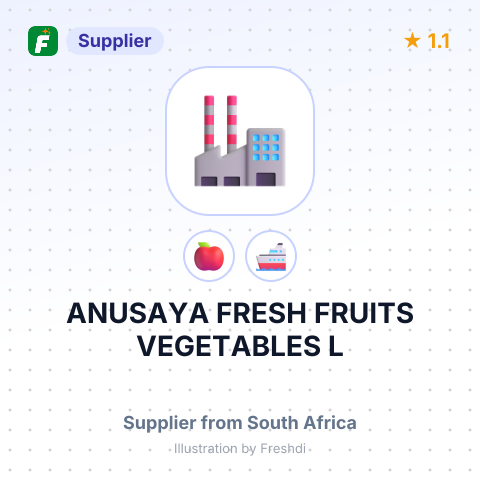 ANUSAYA FRESH FRUITS VEGETABLES L – summary card, no photo uploaded yet